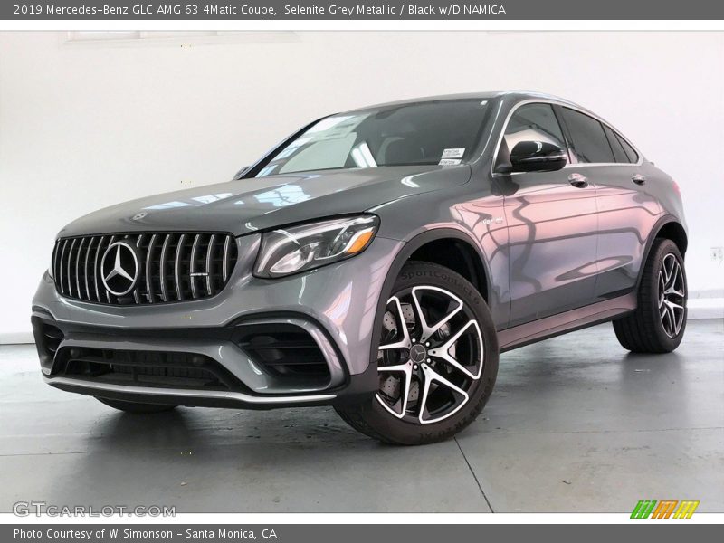 Selenite Grey Metallic / Black w/DINAMICA 2019 Mercedes-Benz GLC AMG 63 4Matic Coupe