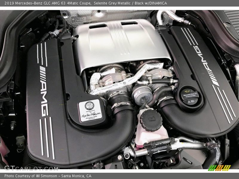  2019 GLC AMG 63 4Matic Coupe Engine - 4.0 Liter AMG biturbo DOHC 32-Valve VVT V8