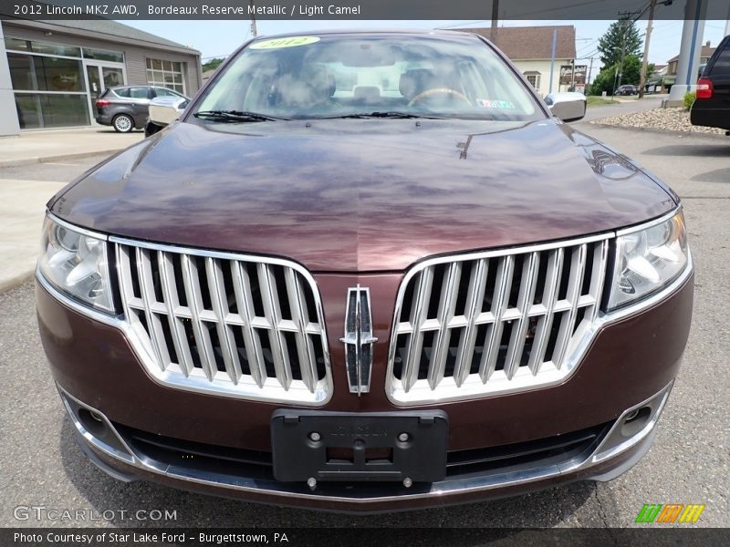 Bordeaux Reserve Metallic / Light Camel 2012 Lincoln MKZ AWD