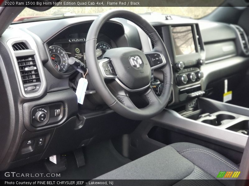 Flame Red / Black 2020 Ram 1500 Big Horn Night Edition Quad Cab 4x4