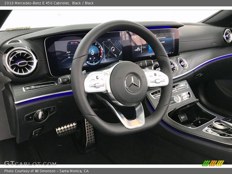 Black / Black 2019 Mercedes-Benz E 450 Cabriolet