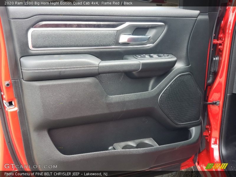 Flame Red / Black 2020 Ram 1500 Big Horn Night Edition Quad Cab 4x4