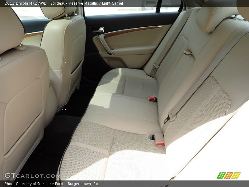 Bordeaux Reserve Metallic / Light Camel 2012 Lincoln MKZ AWD