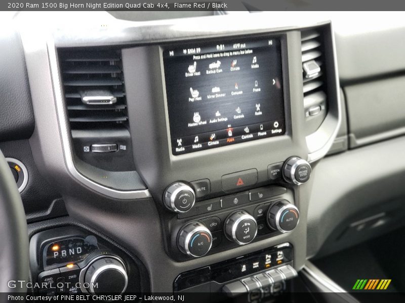 Flame Red / Black 2020 Ram 1500 Big Horn Night Edition Quad Cab 4x4