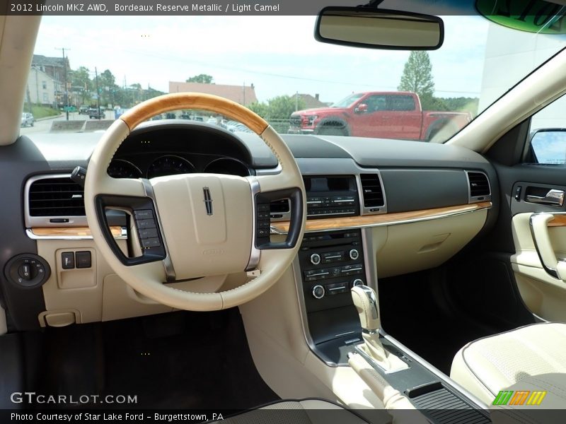 Bordeaux Reserve Metallic / Light Camel 2012 Lincoln MKZ AWD