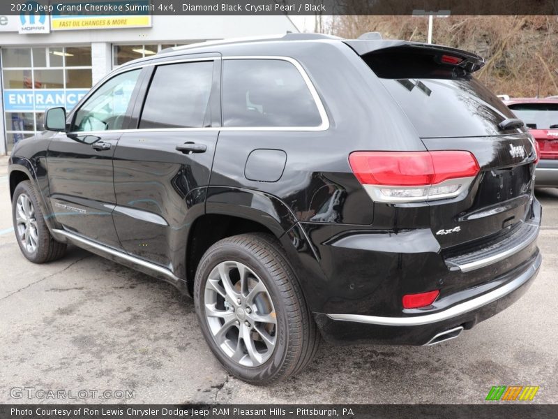 Diamond Black Crystal Pearl / Black 2020 Jeep Grand Cherokee Summit 4x4