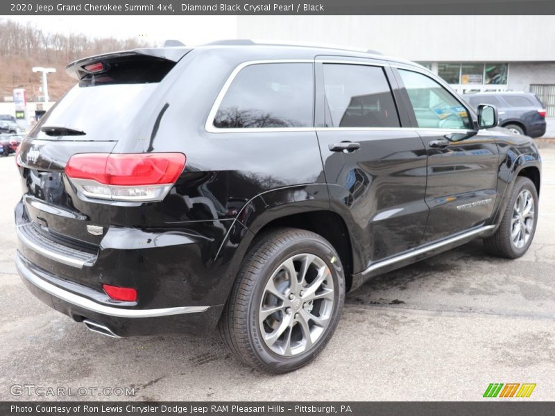 Diamond Black Crystal Pearl / Black 2020 Jeep Grand Cherokee Summit 4x4