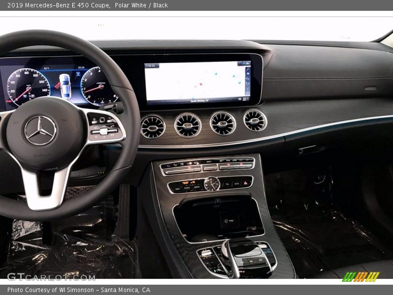 Polar White / Black 2019 Mercedes-Benz E 450 Coupe