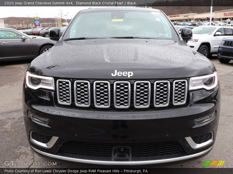 Diamond Black Crystal Pearl / Black 2020 Jeep Grand Cherokee Summit 4x4