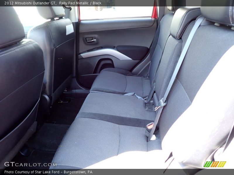 Rally Red Metallic / Black 2012 Mitsubishi Outlander GT