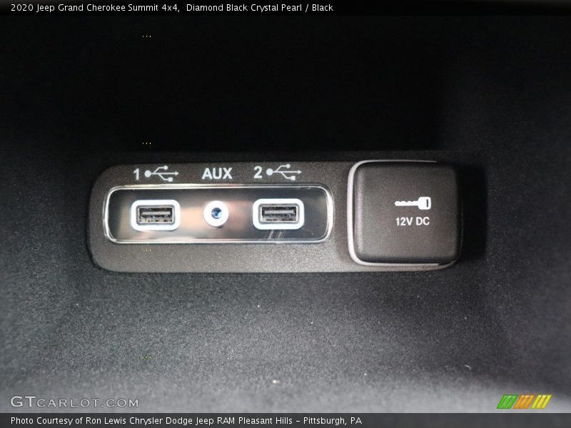 Diamond Black Crystal Pearl / Black 2020 Jeep Grand Cherokee Summit 4x4