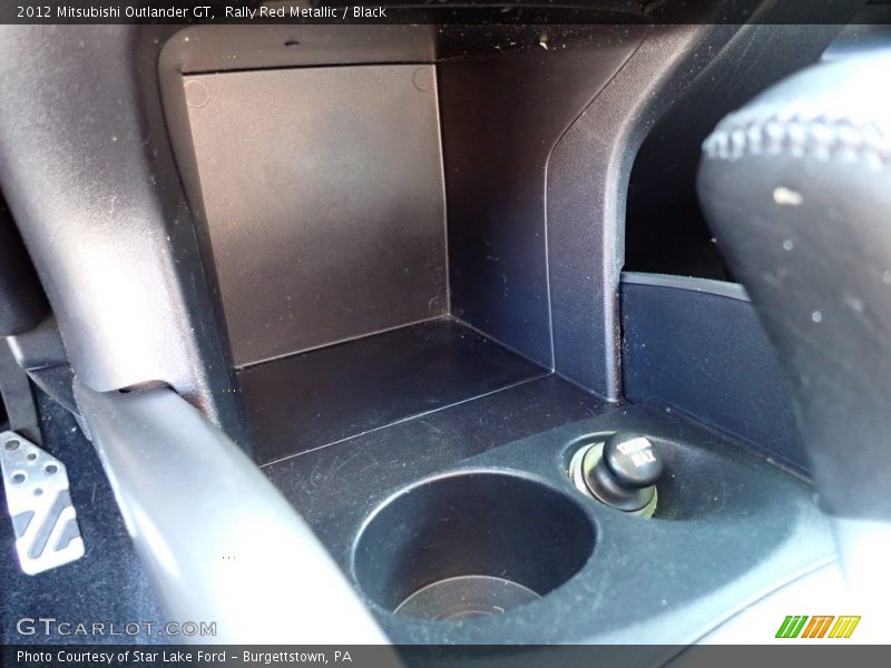 Rally Red Metallic / Black 2012 Mitsubishi Outlander GT