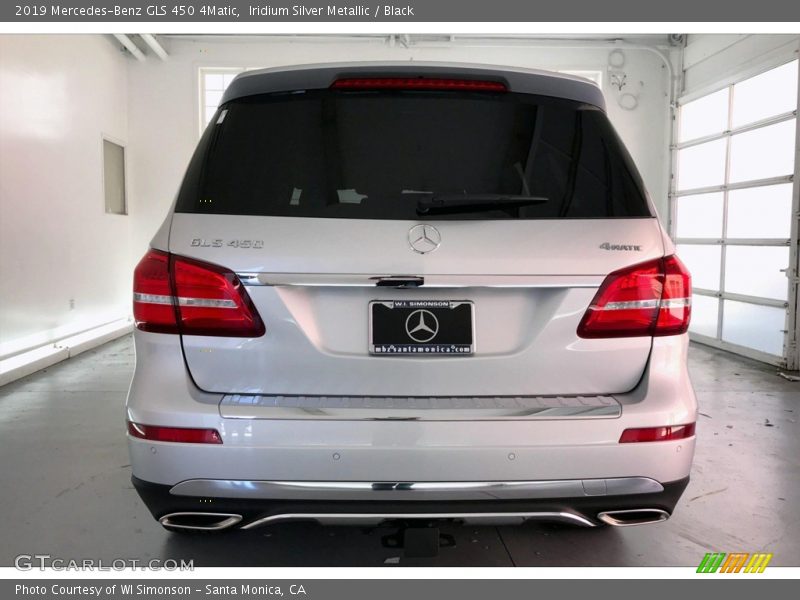 Iridium Silver Metallic / Black 2019 Mercedes-Benz GLS 450 4Matic