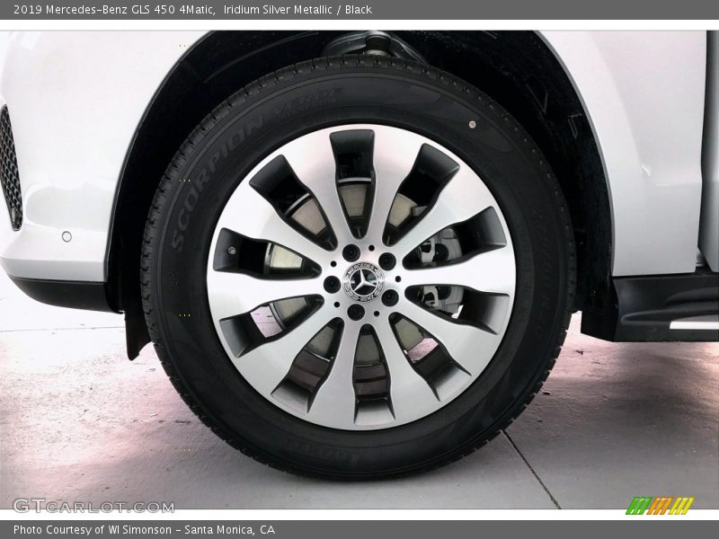 Iridium Silver Metallic / Black 2019 Mercedes-Benz GLS 450 4Matic