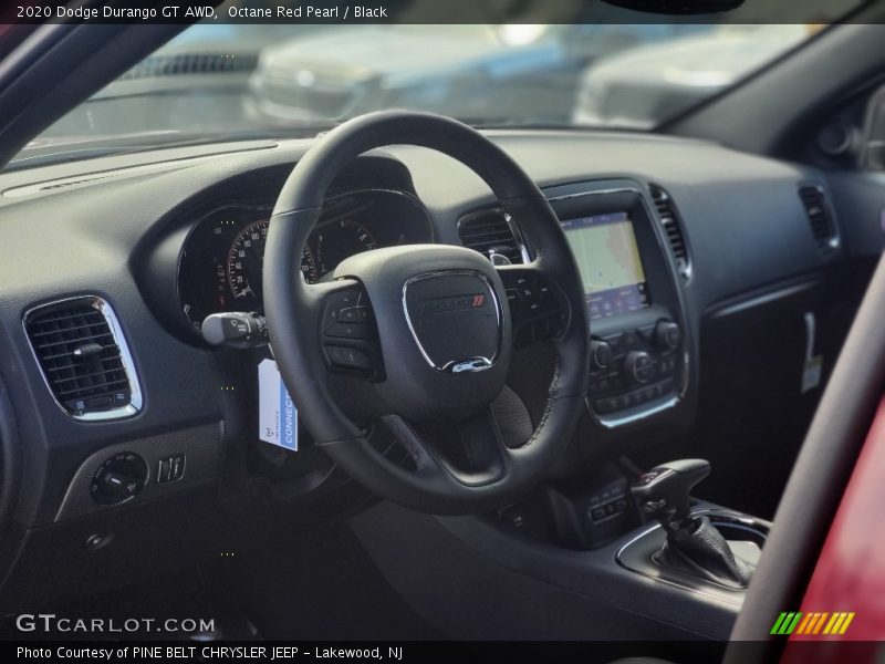 Octane Red Pearl / Black 2020 Dodge Durango GT AWD