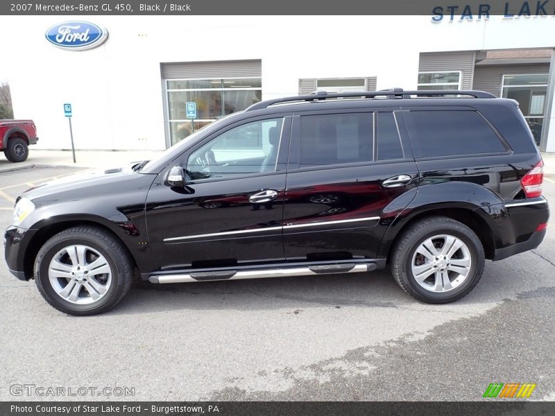 Black / Black 2007 Mercedes-Benz GL 450