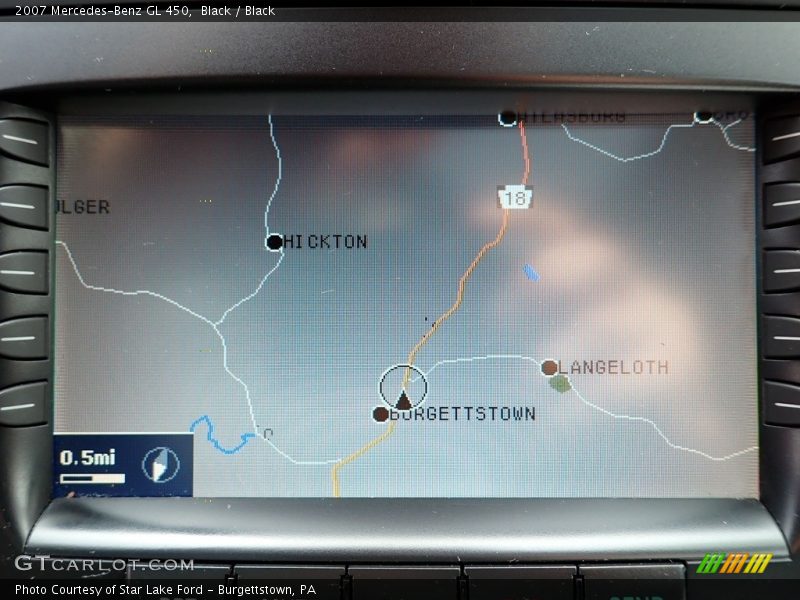 Black / Black 2007 Mercedes-Benz GL 450