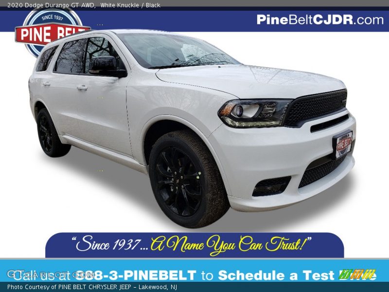 White Knuckle / Black 2020 Dodge Durango GT AWD