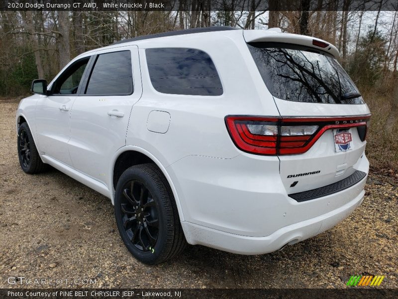 White Knuckle / Black 2020 Dodge Durango GT AWD