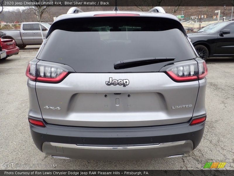 Billet Silver Metallic / Black 2020 Jeep Cherokee Limited 4x4