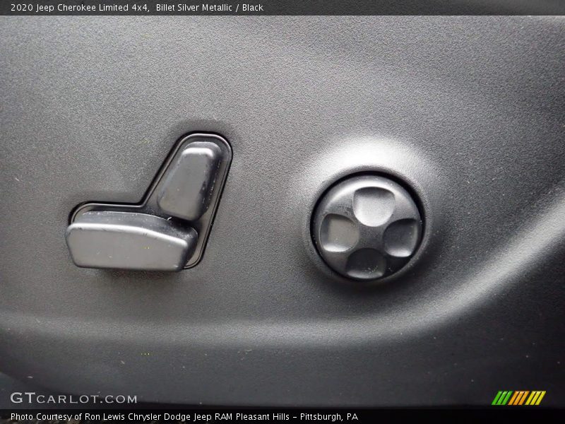 Billet Silver Metallic / Black 2020 Jeep Cherokee Limited 4x4