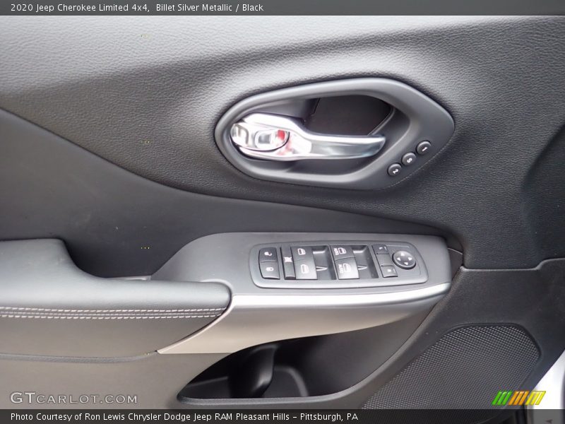 Billet Silver Metallic / Black 2020 Jeep Cherokee Limited 4x4