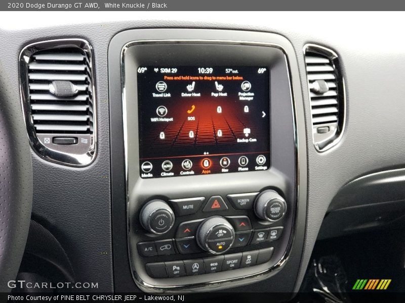 White Knuckle / Black 2020 Dodge Durango GT AWD