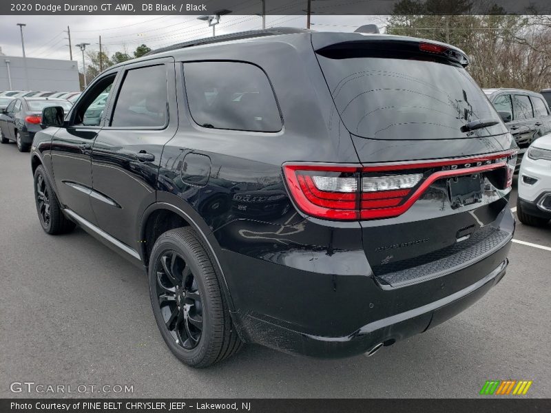 DB Black / Black 2020 Dodge Durango GT AWD