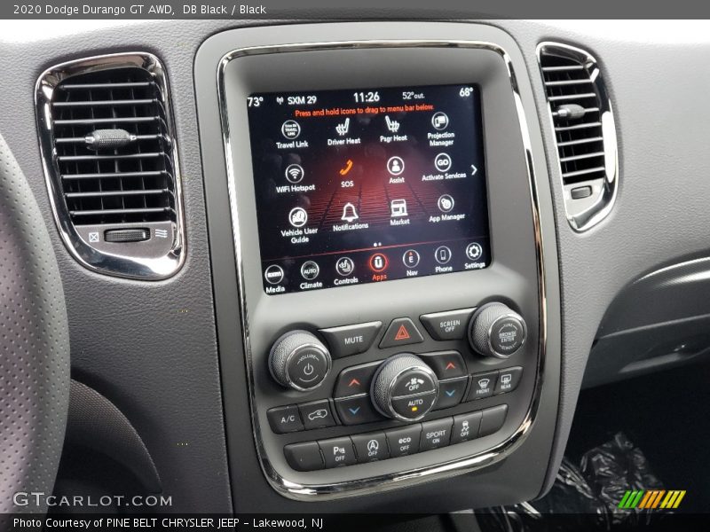 DB Black / Black 2020 Dodge Durango GT AWD