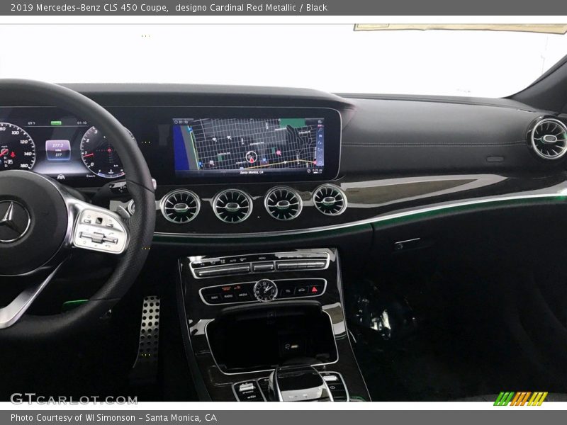 designo Cardinal Red Metallic / Black 2019 Mercedes-Benz CLS 450 Coupe