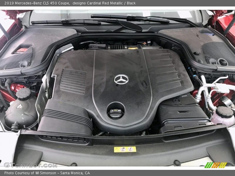 designo Cardinal Red Metallic / Black 2019 Mercedes-Benz CLS 450 Coupe