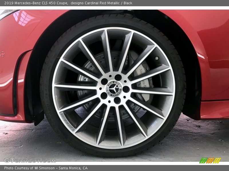 designo Cardinal Red Metallic / Black 2019 Mercedes-Benz CLS 450 Coupe