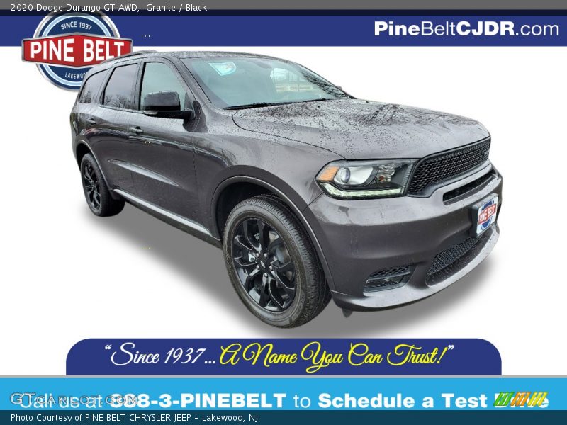 Granite / Black 2020 Dodge Durango GT AWD