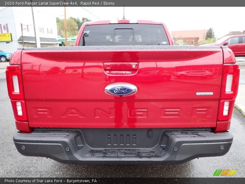 Rapid Red / Ebony 2020 Ford Ranger Lariat SuperCrew 4x4