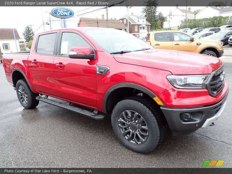 Rapid Red / Ebony 2020 Ford Ranger Lariat SuperCrew 4x4