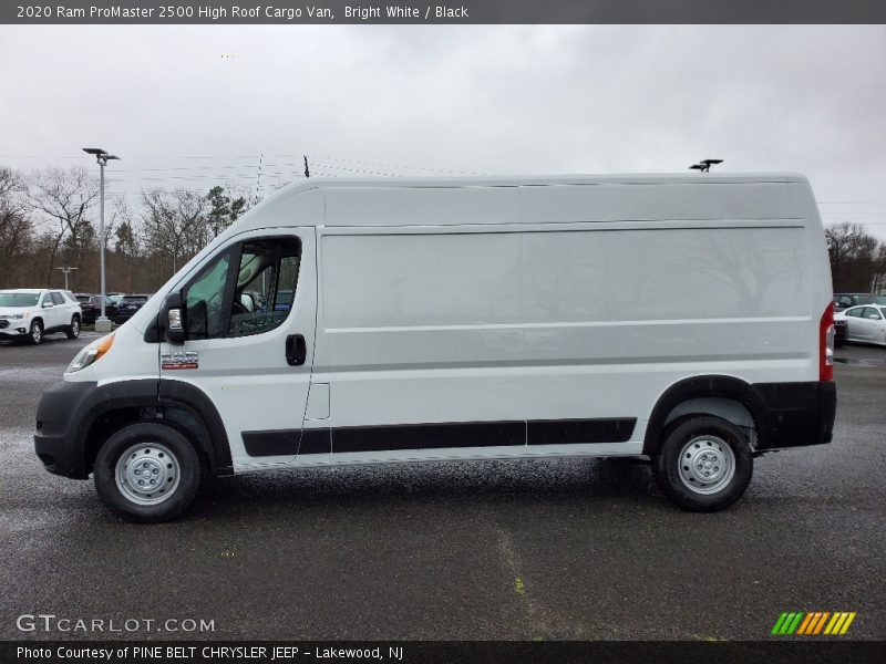  2020 ProMaster 2500 High Roof Cargo Van Bright White