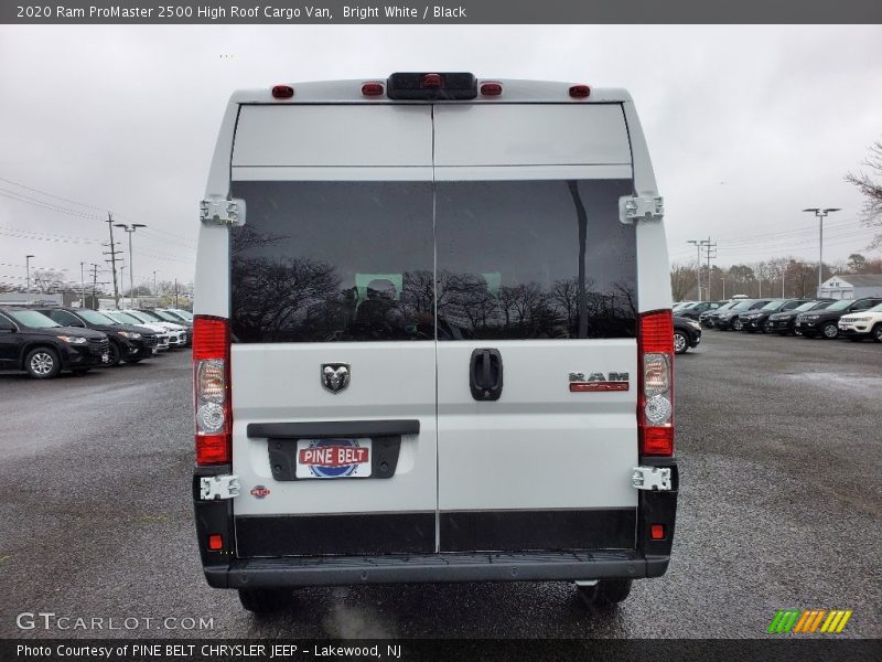 Bright White / Black 2020 Ram ProMaster 2500 High Roof Cargo Van