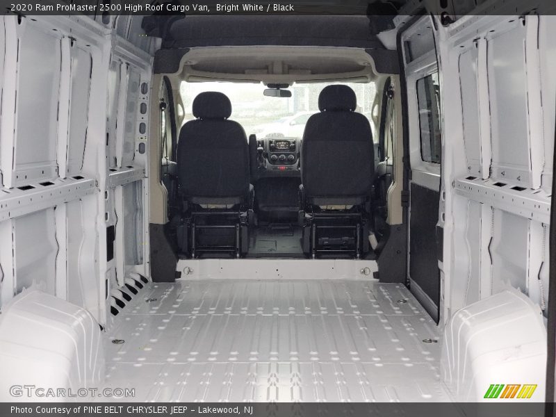  2020 ProMaster 2500 High Roof Cargo Van Trunk