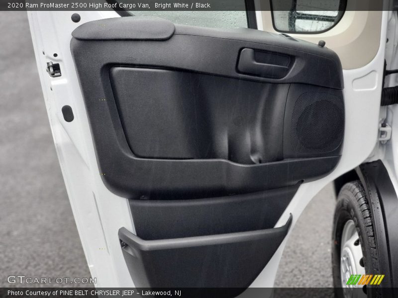 Bright White / Black 2020 Ram ProMaster 2500 High Roof Cargo Van