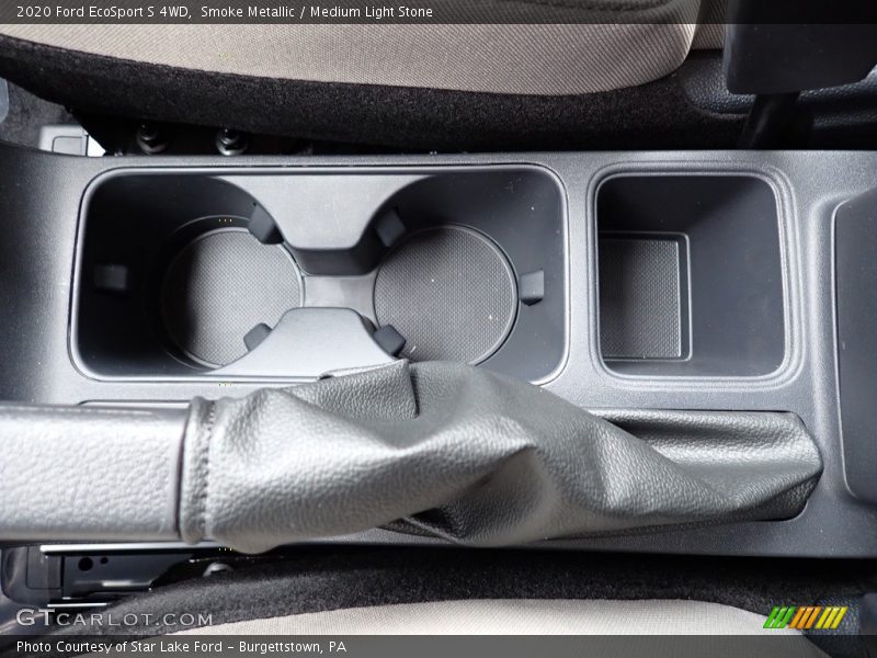 Smoke Metallic / Medium Light Stone 2020 Ford EcoSport S 4WD