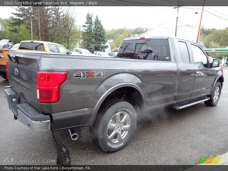 Magnetic / Black 2020 Ford F150 Lariat SuperCab 4x4