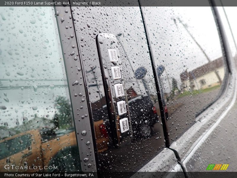Magnetic / Black 2020 Ford F150 Lariat SuperCab 4x4
