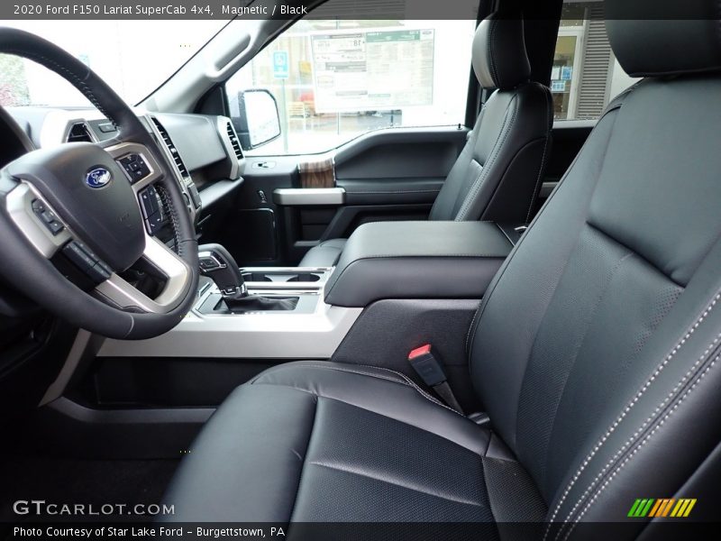 Magnetic / Black 2020 Ford F150 Lariat SuperCab 4x4
