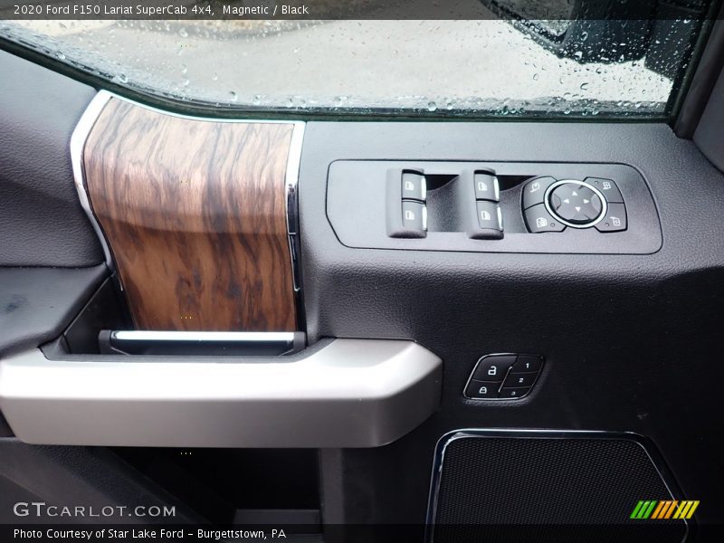 Magnetic / Black 2020 Ford F150 Lariat SuperCab 4x4