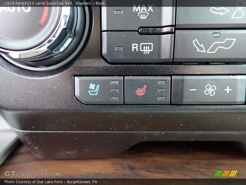 Magnetic / Black 2020 Ford F150 Lariat SuperCab 4x4