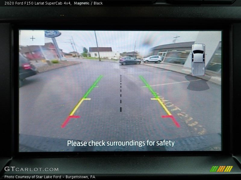 Magnetic / Black 2020 Ford F150 Lariat SuperCab 4x4