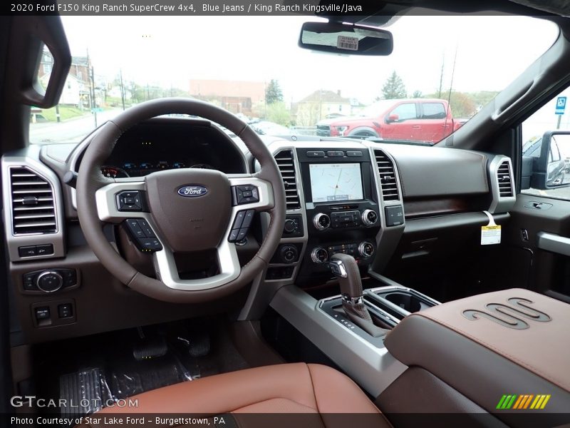 Front Seat of 2020 F150 King Ranch SuperCrew 4x4