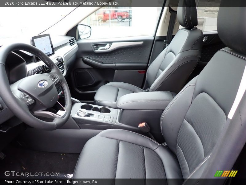 Agate Black Metallic / Ebony Black 2020 Ford Escape SEL 4WD