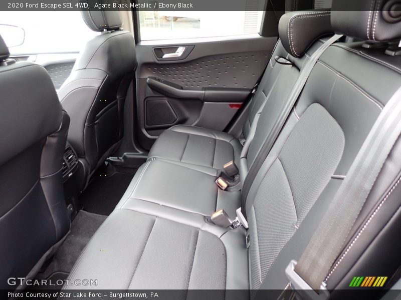 Agate Black Metallic / Ebony Black 2020 Ford Escape SEL 4WD