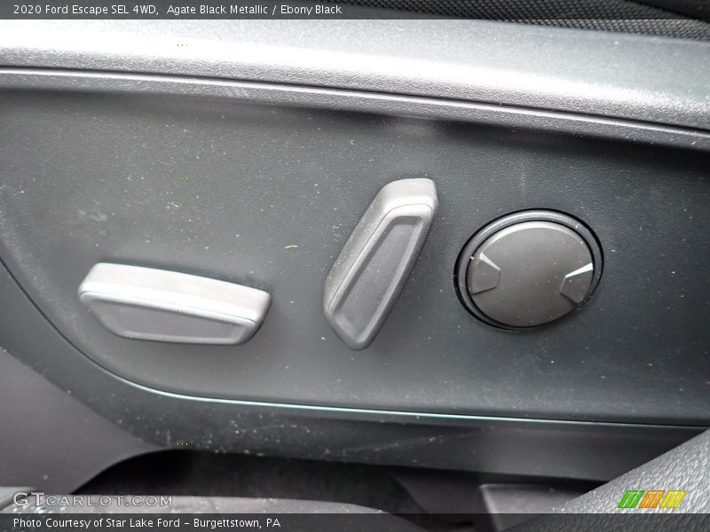 Agate Black Metallic / Ebony Black 2020 Ford Escape SEL 4WD
